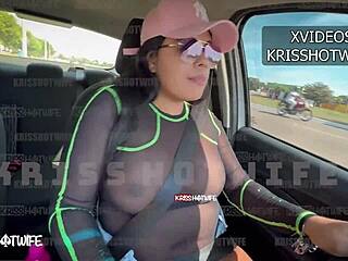 i flashed my see-through blouse to strangers at the gas station