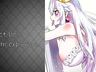 booette instructs jerk off and cum eating anime