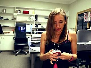 smoking hot wife in bondage makes her cuckold husband pay dearly with fucking