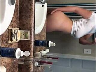 Natural Pawg Fucks Her Tight Wet Pussy Hard.