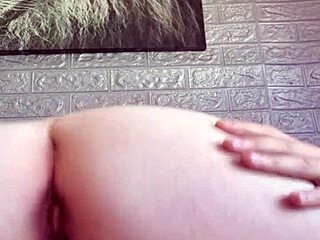 Does the blonde's big ass make you crave her pussy ride?