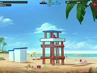 i'm in summertimesaga, this strip scene is busy e2 43