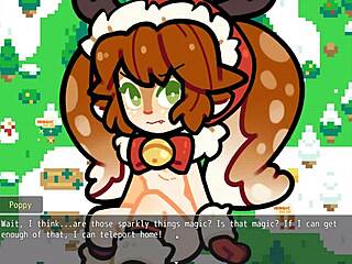 want to be covered in hot cum for christmas, poppy?