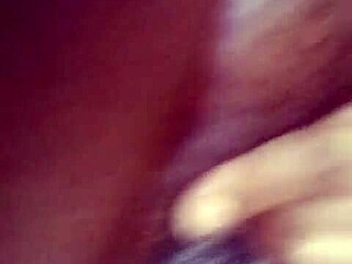 Horny BBW teases with wet hairy pussy play.