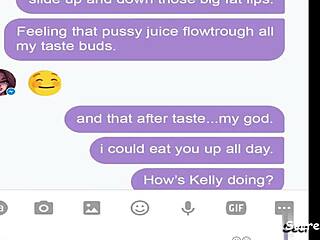 Wow! Janice's Naughty Cartoon Sexting on Messenger!