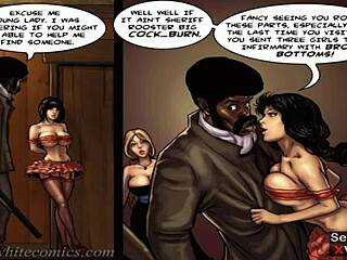 spanish escort gets fucked by lawman with monster cock in brothel