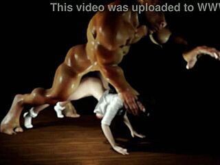 Bold 3D Hentai Action with Minotaur Beast