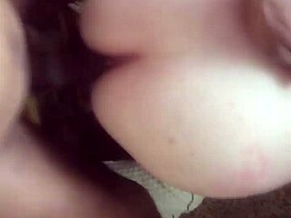 Thick redhead bends over for rough BBC doggystyle pounding!