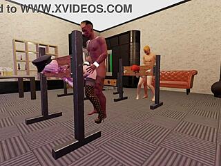 lynne and alicia enjoy naughty night with big black cocks in anal assfucking bdsm sex scene