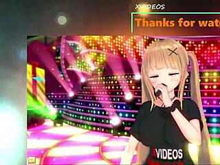 Busty Shrine Maiden Warrior Tit Massage!