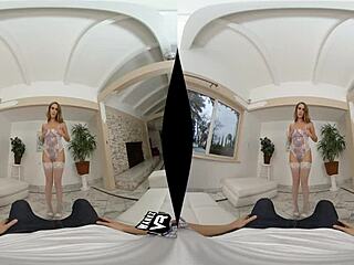 cadence lux gets dlux treatment with wanking and blowjob in lingerie