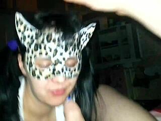 my busty milf stepmom shows titjob skills