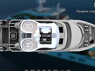 Waterworld e1 ship footjob with big tits hentai anime milf on yacht