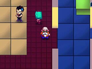 videl gives a big busty blowjob in kame paradise 3 part 2