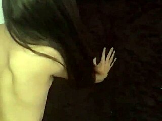 Young latina prostitute bent over for horny couple's amateur holiday sex