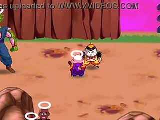 videl gives a big busty blowjob in kame paradise 3 part 2