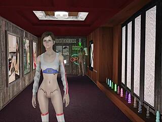 Sporty Brunette In Perverted Fashion Gets Bold In Hentai Game.