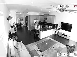 Emotional negotiation leads to hardcore blowjob with Macy Meadows and Krissy Knight