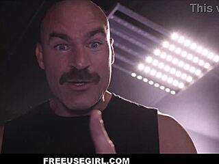 Freeuse teen 18+ girls Gia Dibella and Summer Vixen get used by boxing instructor Charles Dera during intense match.