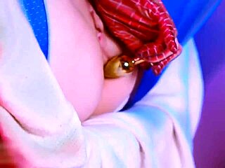 Mary Jane Masturbates Intensely in Spiderman Suit - Mollyredwolf