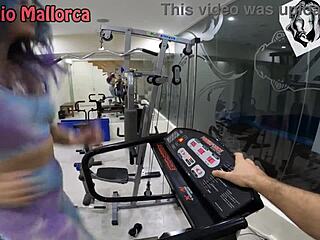 Big white ass fitness freak argentinian gets fucked in the gym - meriandheavy