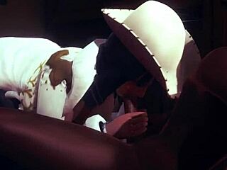 i feel nico robin's petite body squirting from creampie in honeyselect2 uncensored hentai fucking