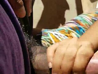 Asian slut loves rough fucking black cock in public