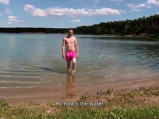 German Milf With Big Tits Picked Up For Public Sex