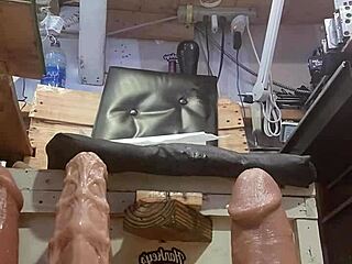 Can You Handle Fucking These Big Dildos Solo With Toys?