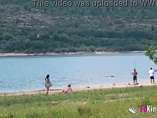 Big Assed Amanda Luxor Seduces A Guy For Voyeur Fuck