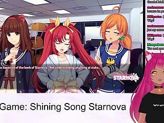 VTUBER PLAYS SHINING SONG STARNOVA AKI ROUTE PART 3