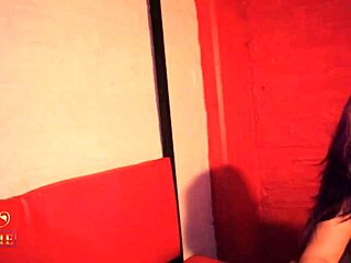 I fuck you hard in the swinger club, making you squirt with the group watching