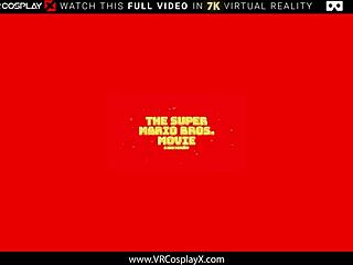 Kay Lovely as Princess Peach gets fucked in VR porn