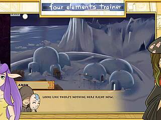 Katara gives detailed handjob in avatar hentai trainer part 12