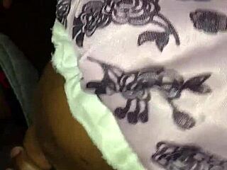 my stepsister is giving me head while my mom is downstairs, it's so risky and exciting