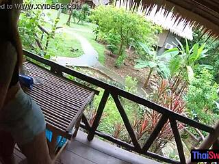 Sexy asian teen sucked dick then fucked hard by bad client