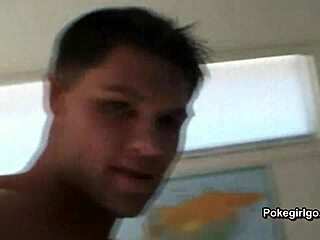 Blonde amateur hints at intense homemade fucking session