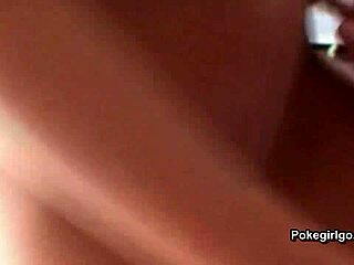 Blonde amateur hints at intense homemade fucking session