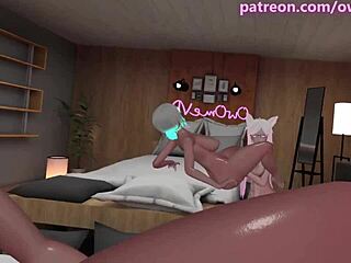 Wake Up As Pornstar For Lesbian Sex With Busty Babe!