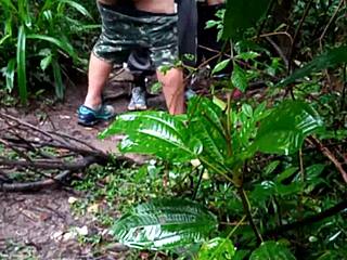 Machos Bent Over in Doggystyle Assfucking