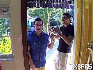 Big dick rams tight snatches of bff!