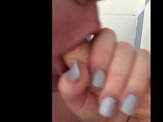 European BBW enjoys shower fun with toys and blowjobs