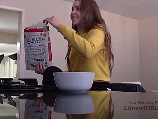 Blue-Eyed Teen Fucked At Photoshoot