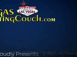 Married Vegas girl experiences close-up casting with interracial elements.