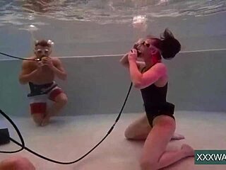 Super Hot Underwater Girls Stripping And Masturbating For Orgasm