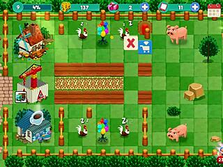 Redhead Milf's Booty Farm Adventures In Hentai Ranch Game