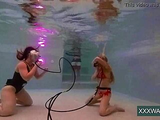 Super Hot Underwater Girls Stripping And Masturbating For Orgasm