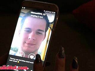 Hey, big cock fucks german teen 18+ from lovoo dating app bent over