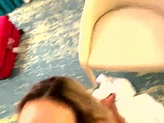 monika fox shows off her muscular body and tanned skin