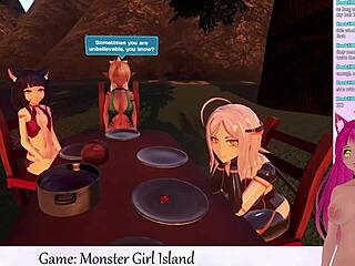 Vtuber plays monster girl island part 1.